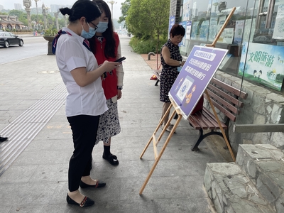 文明旅游我先行 志愿服務進景區